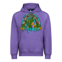 Tulip western cactus and sunflower mama rainbow Urban Hoodie - Artiststas