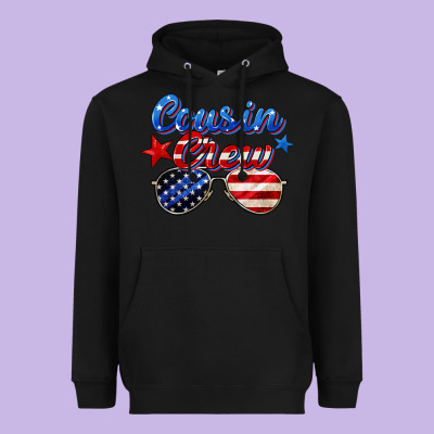 Cousin Crew Heavyweight Hoodie Designed By Zillion Design Studio