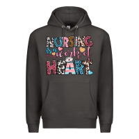 Smoke nursing is a work of heart Premium Hoodie - BundleAndBundleShop