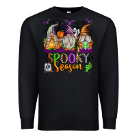 Black Spooky Season Gnomes Premium Sweatshirt - texasbilliewilder