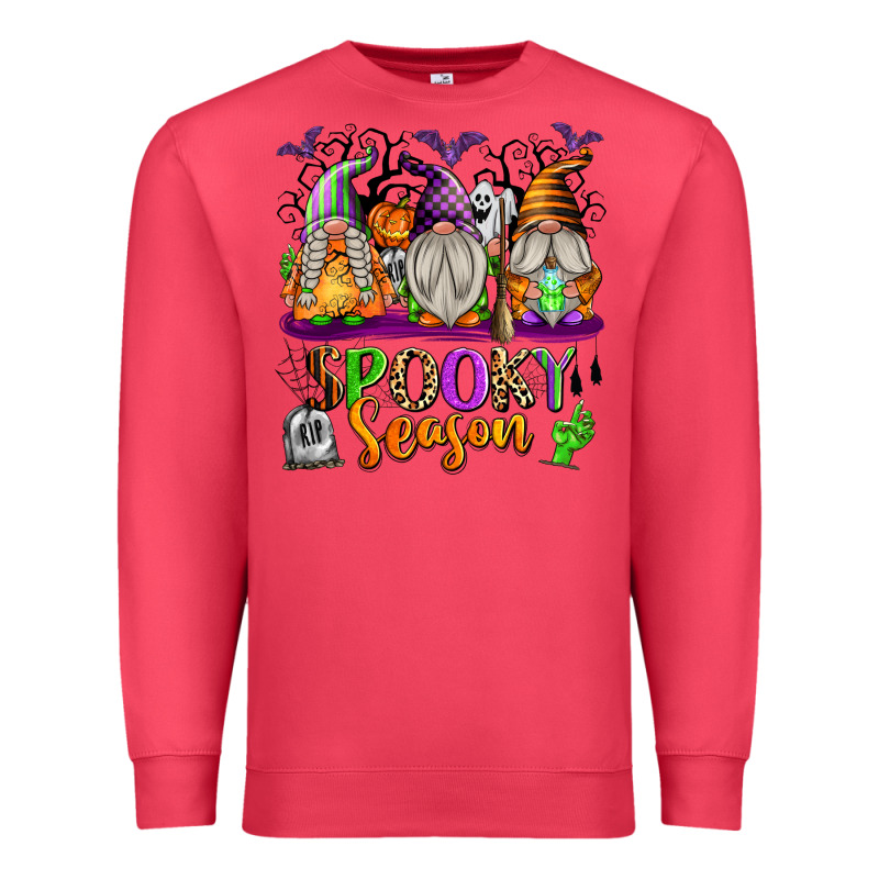 Spooky Season Gnomes Premium Sweatshirt by texasbilliewilder | Teevron