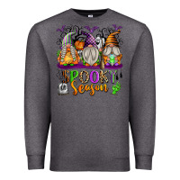 Charcoal Heather Spooky Season Gnomes Premium Sweatshirt - texasbilliewilder
