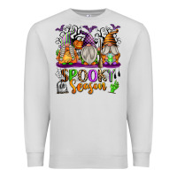 Dove Grey Spooky Season Gnomes Premium Sweatshirt - texasbilliewilder