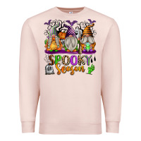 Pale Pink Spooky Season Gnomes Premium Sweatshirt - texasbilliewilder