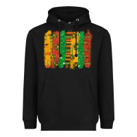 Black black history brushstroke Heavyweight Hoodie - texasbilliewilder