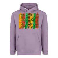 Lavender black history brushstroke Heavyweight Hoodie - texasbilliewilder