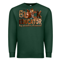 Sports Green black educator by popular demand Premium Sweatshirt - Zillion Design Studio