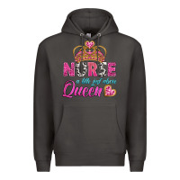 Smoke nurse a title just above queen Premium Hoodie - BundleAndBundleShop