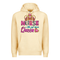 Nurse A Title Just Above Queen Premium Hoodie | Teevron