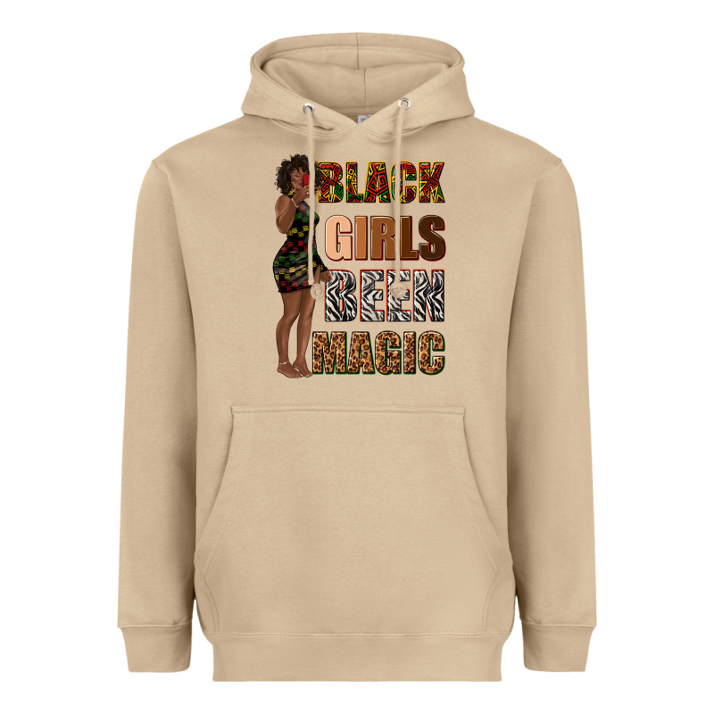 Black Girls Been Magic Heavyweight Hoodie by texasbilliewilder | Teevron