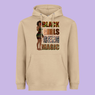 Heavyweight Hoodie black girls been magic