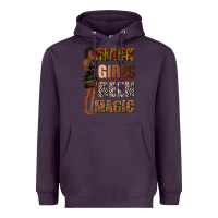 Plum black girls been magic Heavyweight Hoodie - texasbilliewilder
