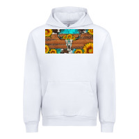 White longhorn bull skull license plate Urban Hoodie - Artiststas