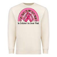 Sandshell in october we wear pink Premium Sweatshirt - RanaPortraitStore