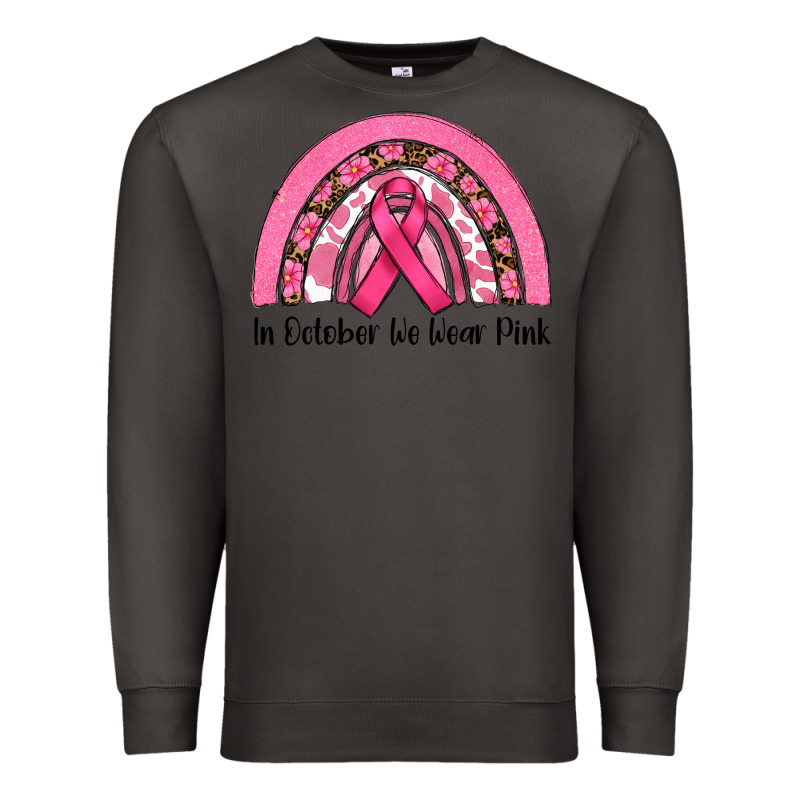 In October We Wear Pink Premium Sweatshirt by RanaPortraitStore | Teevron