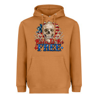 Meerkat born to be free skeleton Heavyweight Hoodie - Zillion Design Studio