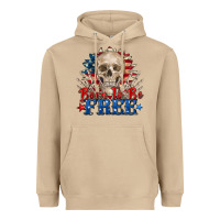 Mushroom born to be free skeleton Heavyweight Hoodie - Zillion Design Studio