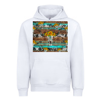 White longhorn bull skull cowhide leopard turquoise Urban Hoodie - Artiststas