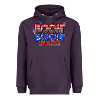 Plum boom boom mama Heavyweight Hoodie - Zillion Design Studio
