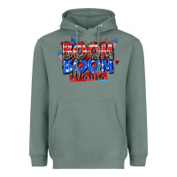 Sage boom boom mama Heavyweight Hoodie - Zillion Design Studio