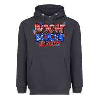 Smoke boom boom mama Heavyweight Hoodie - Zillion Design Studio