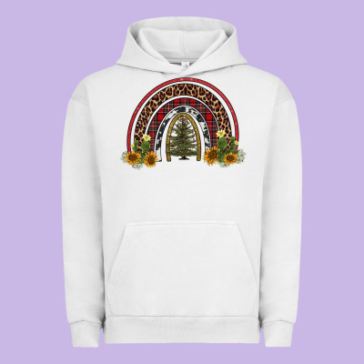Rainbow Tree Urban Hoodie Designed By Adodesignshop