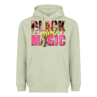 Matcha black girl magic with afro black women Heavyweight Hoodie - texasbilliewilder