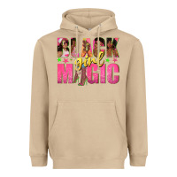 Mushroom black girl magic with afro black women Heavyweight Hoodie - texasbilliewilder