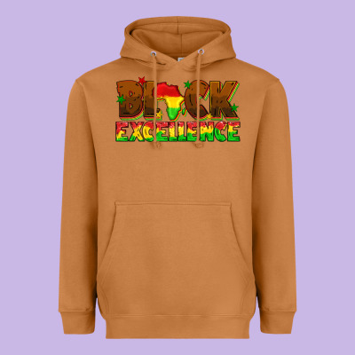 Heavyweight Hoodie black excellence juneteenth