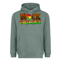 Sage black excellence juneteenth Heavyweight Hoodie - texasbilliewilder