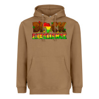 Toasted Coconut black excellence juneteenth Heavyweight Hoodie - texasbilliewilder