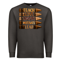 Smoke teach love inspire motivate lead Premium Sweatshirt - Zillion Design Studio