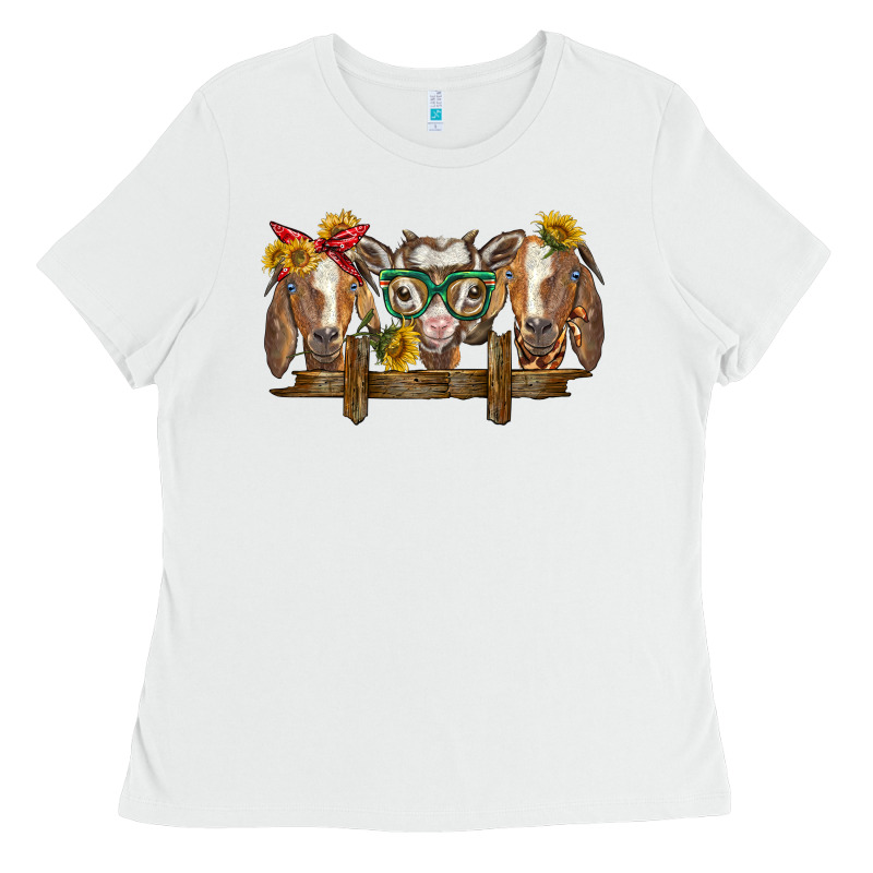 Western Goats Ladies Tee by BarkalooDesign | Teevron