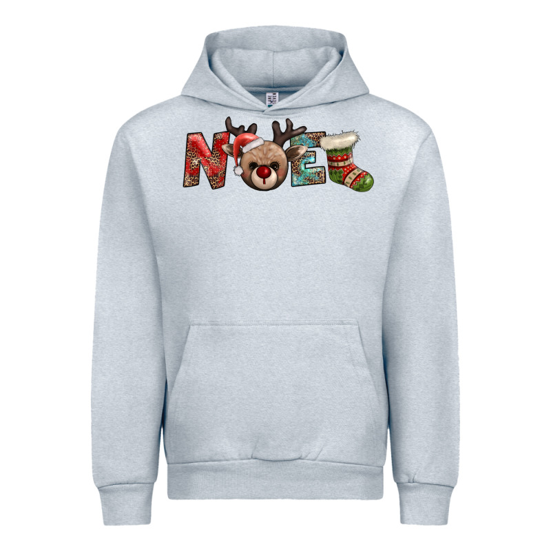 Noel With Sock And Reindeer Urban Hoodie by AdoDesignShop | Teevron