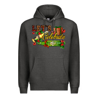 Charcoal Heather let`s celebrate with beer bottles Premium Hoodie - AdoDesignShop