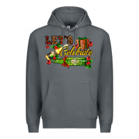 Rock let`s celebrate with beer bottles Premium Hoodie - AdoDesignShop
