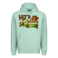 Seafoam let`s celebrate with beer bottles Premium Hoodie - AdoDesignShop