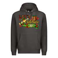 Smoke let`s celebrate with beer bottles Premium Hoodie - AdoDesignShop