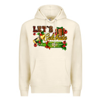 Tofu let`s celebrate with beer bottles Premium Hoodie - AdoDesignShop