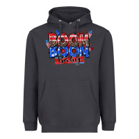 Smoke boom boom baby Heavyweight Hoodie - Zillion Design Studio