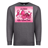 Charcoal Heather in october we wear pink pumpkin Premium Sweatshirt - RanaPortraitStore