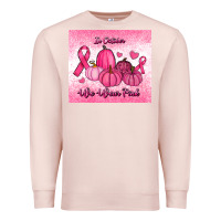 Pale Pink in october we wear pink pumpkin Premium Sweatshirt - RanaPortraitStore
