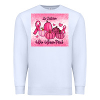 White in october we wear pink pumpkin Premium Sweatshirt - RanaPortraitStore