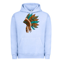 Pigment Grape Ice native american indian headdress Urban Hoodie - Artiststas