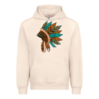 Sandshell native american indian headdress Urban Hoodie - Artiststas