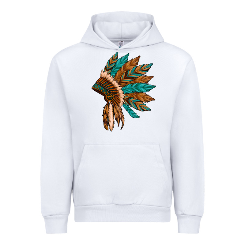 Native American Indian Headdress Urban Hoodie by Artiststas | Teevron
