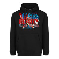 Black boom bitch get out the way Heavyweight Hoodie - Zillion Design Studio