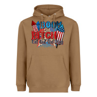 Toasted Coconut boom bitch get out the way Heavyweight Hoodie - Zillion Design Studio