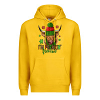 Lemon i'm freakin freezin christmas long haired cow Premium Hoodie - Jasminsmagicworld