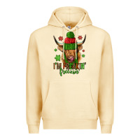 Pina Colada i'm freakin freezin christmas long haired cow Premium Hoodie - Jasminsmagicworld
